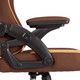 Миниатюра изображения товара Кресло геймерское Tetchair iBear ткань (коричнево-бежевый)