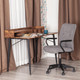 Миниатюра изображения товара Кресло офисное Tetchair Wind флок (серый)