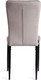 Миниатюра изображения товара Стул Tetchair Verter металл/флок 41x52x95 (светло-серый HLR14/черный)