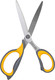 Миниатюра изображения товара Ножницы канцелярские Deli Ergo / 77760YELLOW (желтый/серый)