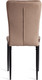 Миниатюра изображения товара Стул Tetchair Verter 41x52x95 металл/флок (бежевый HLR8/черный)