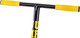 Миниатюра изображения товара Самокат трюковый Ateox Jump 2024 100 mm PU HIC / JUMP-BK/Y2 (3.3кг, черный/желтый)