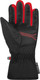 Миниатюра изображения товара Перчатки лыжные Reusch Bennet R-Tex Xt Junior / 6461206-7680 (р-р 5.5, Blck/Blck Melang/Fire Red)