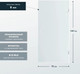 Миниатюра изображения товара Стеклянная шторка для ванны Benetto BEN-404-SL-C