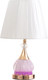 Миниатюра изображения товара Прикроватная лампа Risalux Ева 10424452 (золото/розовый)