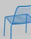 Миниатюра изображения товара Стул садовый Stool Group Дели / LV-106-5015 (металл голубой)