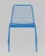 Миниатюра изображения товара Стул садовый Stool Group Дели / LV-106-5015 (металл голубой)