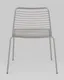 Миниатюра изображения товара Стул садовый Stool Group Дели / LV-106-7036 (металл серый)