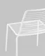 Миниатюра изображения товара Стул садовый Stool Group Дели / LV-106-9016 (металл белый)