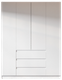 Миниатюра изображения товара Шкаф Dipriz Марм / Д.70041.1 (белый)