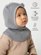 Миниатюра изображения товара Шапочка для малышей Amarobaby Pure Love Snug / AB-OD24-PLS16/11-46 (серый, р.46-48)