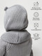Миниатюра изображения товара Шапочка для малышей Amarobaby Pure Love Snug / AB-OD24-PLS16/11-46 (серый, р.46-48)