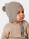 Миниатюра изображения товара Шапочка для малышей Amarobaby Pure Love Nice / AB-OD23-PLN16/12-40 (коричневый, р.40-42)