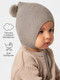 Миниатюра изображения товара Шапочка для малышей Amarobaby Pure Love Nice / AB-OD23-PLN16/12-40 (коричневый, р.40-42)