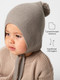 Миниатюра изображения товара Шапочка для малышей Amarobaby Pure Love Nice / AB-OD23-PLN16/12-40 (коричневый, р.40-42)