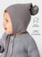 Миниатюра изображения товара Шапочка для малышей Amarobaby Pure Love Nice / AB-OD23-PLN16/11-42 (серый, р.42-44)