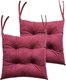 Миниатюра изображения товара Комплект подушек на стул MATEX Velours / 47-278 (сливовый)