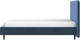 Миниатюра изображения товара Каркас кровати Bravo Мебель Лима 160x200 без ПМ Стандарт 3 вариант (глубокий синий)