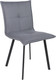 Миниатюра изображения товара Стул AksHome Рубик U (Velutto 32 серый велюр/черный)