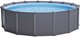 Миниатюра изображения товара Каркасный бассейн Intex Graphite Gray Panel / 26384 (478x124)