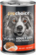 Миниатюра изображения товара Влажный корм для собак Prochoice Паштет с лососем и рисом (400г)