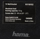 Миниатюра изображения товара Кронштейн для телевизора Hama R1 118152 (черный)