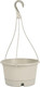 Миниатюра изображения товара Вазон BOTANICA подвесное с поддоном (3.9л, молочный)