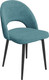 Миниатюра изображения товара Стул ТриЯ Амели конус Т2 (черный муар/велюр бирюзовый)