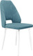 Миниатюра изображения товара Стул ТриЯ Капри конус Т2 исп.2 (белый муар/велюр бирюзовый)