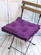 Миниатюра изображения товара Подушка на стул MATEX Velours 2D / 51-022 (фиолетовый)