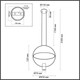 Миниатюра изображения товара Люстра Odeon Light Orbite 7028/2L