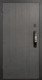 Миниатюра изображения товара Входная дверь Промет Рона Смарт 86x205 (левая, бетон графит/шагрень белая/черный муар)