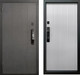 Миниатюра изображения товара Входная дверь Промет Рона Смарт 86x205 (левая, бетон графит/шагрень белая/черный муар)