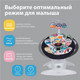 Миниатюра изображения товара Детский шезлонг Nuovita Degno D1 (белый/графитно-черный)