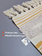 Миниатюра изображения товара Коврик MATEX Tufted / SLY2315 (бежевый/золотистый)