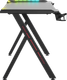 Миниатюра изображения товара Геймерский стол Defender Extreme RGB / 64307 (черный)