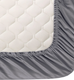 Миниатюра изображения товара Простыня АртПостель Графит на резинке 834_гк (160x200)