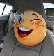 Миниатюра изображения товара Подушка для автомобиля MATEX Emoji. Подмигивание / 26-884 (желтый/черный)