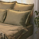Миниатюра изображения товара Простыня Sima-Land Home Олива 140x200 на резинке / 10217115
