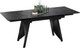 Миниатюра изображения товара Обеденный стол ТриЯ Шелдон Тип 1 (черный муар/керамика матовая черный мрамор)