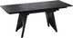 Миниатюра изображения товара Обеденный стол ТриЯ Шелдон Тип 1 (черный муар/керамика матовая черный мрамор)