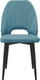 Миниатюра изображения товара Стул ТриЯ Капри конус Т2 исп.2 (черный муар/велюр бирюзовый)