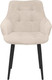 Миниатюра изображения товара Стул ТриЯ Шато конус Т2 (черный муар/велюр бежевый)