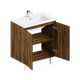 Миниатюра изображения товара Тумба с умывальником ЗОВ Монови 70 / M70LA0LAS-OL70 (аттик)