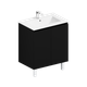 Миниатюра изображения товара Тумба с умывальником ЗОВ Монови 70 / M70LG0LGS-OL70 (антрацит)