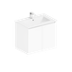 Миниатюра изображения товара Тумба с умывальником ЗОВ Монови 70 / M70LW0LW-OL70 (белый)