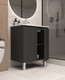 Миниатюра изображения товара Тумба под умывальник ЗОВ Монови 70 / M70LG0LGS-LDSPG (антрацит)