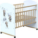 Миниатюра изображения товара Детская кроватка INDIGO My Dream Мишки (белый)