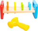 Миниатюра изображения товара Развивающий игровой набор Baby Toys Забивалка. Радужные столбики / 70004