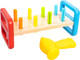 Миниатюра изображения товара Развивающий игровой набор Baby Toys Забивалка. Радужные столбики / 70004